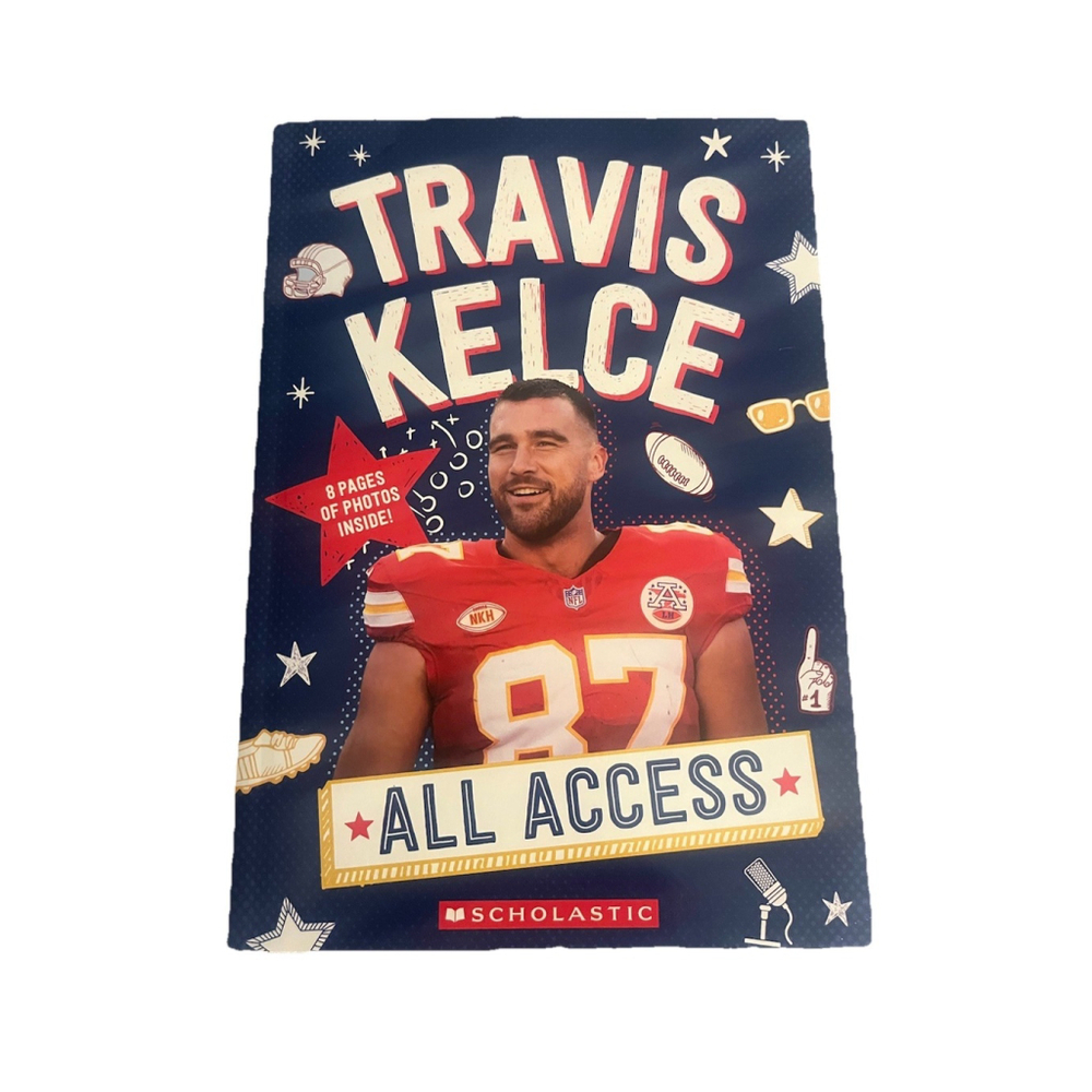 Travis Kelce All Access Paperback Book KC Kelley NFL